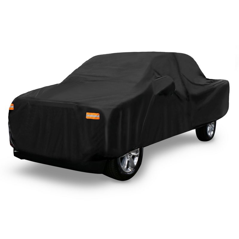 Unique Bargains Pickup Truck Cover for Ford F150 Crew Cab Pickup 4 Door 6.5 Feet Bed 2004-2021 Sun Rain Dust Wind Snow Protection, 1 of 6