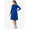 Jessica London Women's Plus Size Seamed Lace Dress - 3 of 4