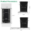 Garbage Waste Recyling Bin with Full Extension Slides, Space-Saving Design, Multi Purpose Bins, Pullout Trash Can for Under Kitchen Cabinets - 3 of 4
