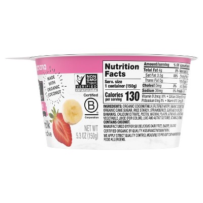 So Delicious Dairy Free Strawberry Banana Coconut Milk Yogurt - 5.3oz Cup_4