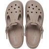 Crocs Womens Classic Mary Jane Flats Adjustable Clogs, Taupe, W5/M3 - 3 of 4
