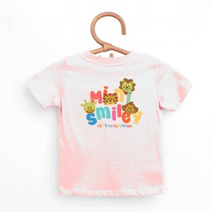 The Juniper Shop Mini Smiley Let's Go Exploring Front and Back Toddler Short Sleeve Tee - 1 of 4