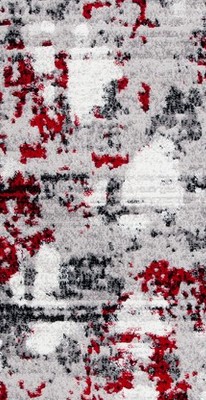 grey/red