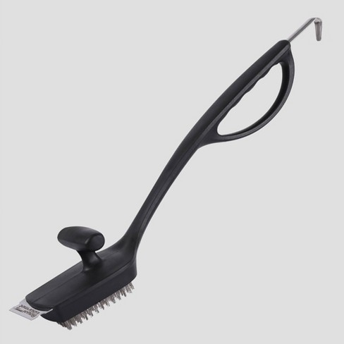 Dyna-glo 18 Flat Top Grill Brush With Nylon Bristles And