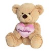 Aurora Medium Mother's Day Heart Bears Special Occasions Stuffed Animal "Love You Grandma" 9.5" - 3 of 4