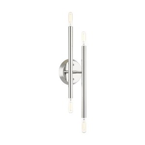 Livex Lighting Soho 4 - Light Wall Light in  Polished Chrome - 1 of 4