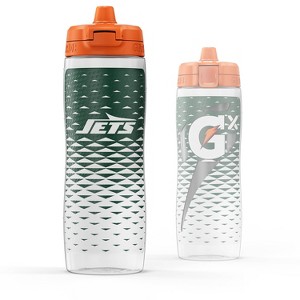 NFL New York Jets Gatorade Gx Plastic Water Bottle - 30oz - 1 of 4