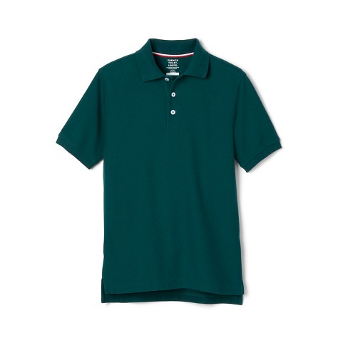 French Toast School Uniform Co-ed Short Sleeve Pique Polo-adult-green-s ...