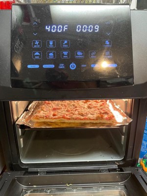 This Totino's Party Pizza fits perfectly in my toaster oven's tray