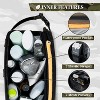 Pavilia Tactical Toiletry Bag for Men, Hygiene Travel Bag, Military Dopp Kit, Water Resistant Molle Pouch, Shaving Grooming Organizer Case - 3 of 4