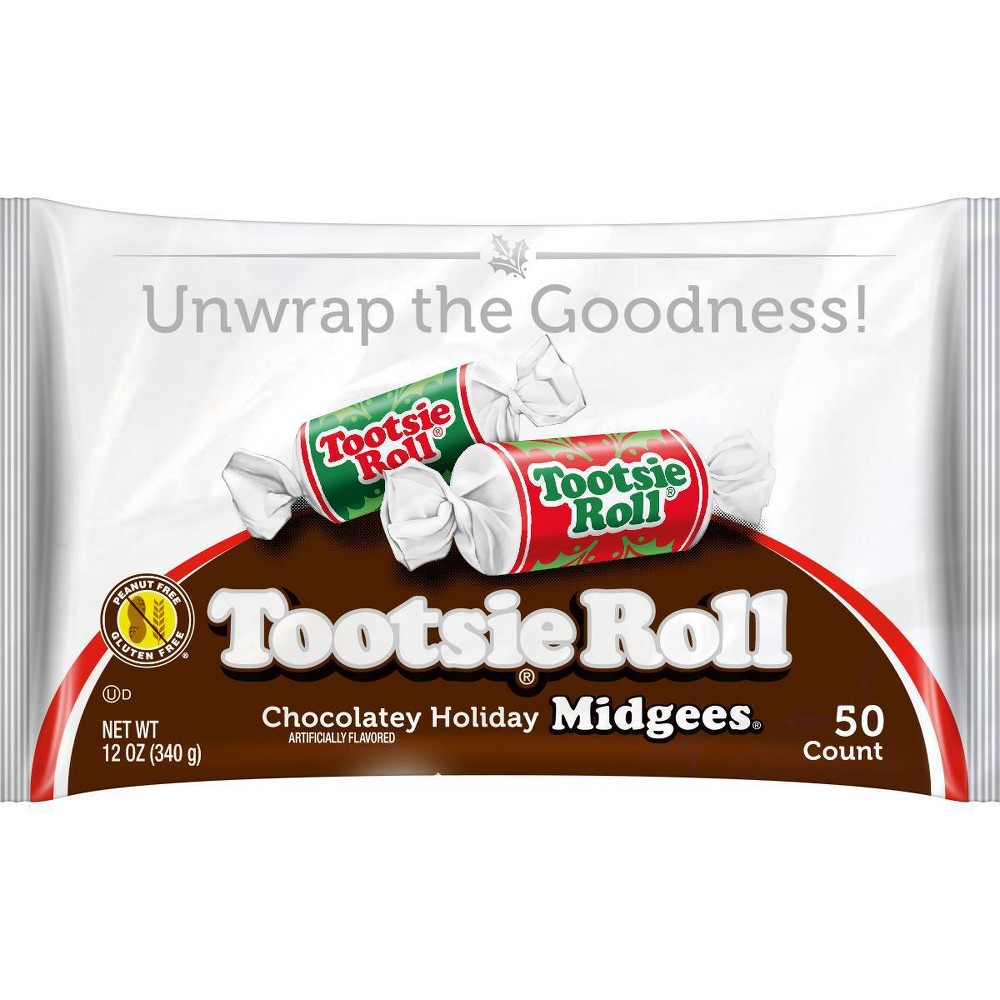 UPC 071720416167 product image for Tootsie Roll Chocolatey Holiday Midgees - 12oz | upcitemdb.com