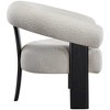 Meridian Furniture,Winston Boucle Fabric Accent Chair - 4 of 4