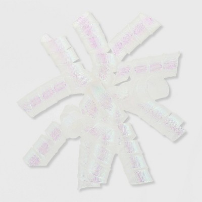 Iridescent Fabric Swirl White - Spritz™