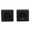 QPower QBomb QBTW6.5 Single 6.5 Inch Bedliner Spray Car Box Speaker Subwoofer Enclosures (8 Pack) - 3 of 4
