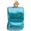 Old World Christmas Blown Glass Ornament for Christmas Tree, Something Blue Ring Box - 3 of 4
