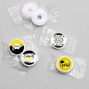Big Dot of Happiness 2025 Yellow Graduation Party Round Candy Sticker Favors - Labels Fits Chocolate Candy (1 Sheet of 108) - 3 of 4