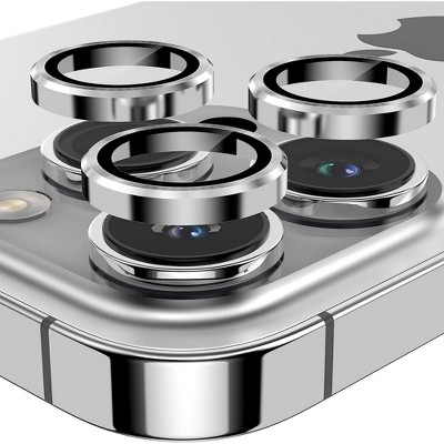 Entronix Camera Lens Protector Compatible with iPhone 17 Pro/17 Pro Max - Luxury Metal