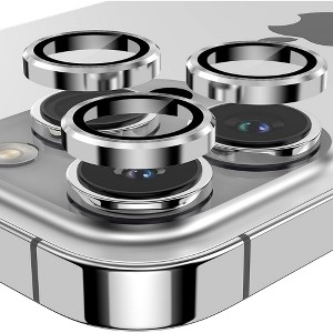 Entronix Camera Lens Protector Compatible with iPhone 17 Pro/17 Pro Max - Luxury Metal - 1 of 4
