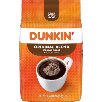 Dunkin' Original Blend Ground Coffee Medium Roast - 18oz