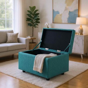 MAYEERTY Multi-Functional Storage Stool, Seating & Storage in One, Living Room Entryway - 1 of 4