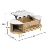 Scott Living Nova Lift-Top Coffee Table with Hidden Storage - 3 of 4