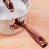 BergHOFF Ouro Gold 18/10 Stainless Steel 6.25" Saucepan with Stainless Steel Lid 2.5Qt. - 3 of 4
