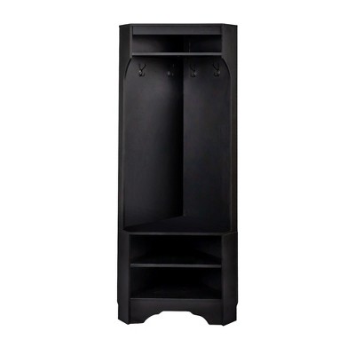 NicBex 29.5 inch Hall Tree for Hallway,Modern Coat Racks with Adjustable Shelf and 4 Hooks,Entryway Furniture for Hallway,Living Room,Bedroom