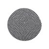 Unique Bargains Trivet Round Rope Woven Mat Cotton Non-woven Fabric 8.66"x8.66"x0.31" - 3 of 3