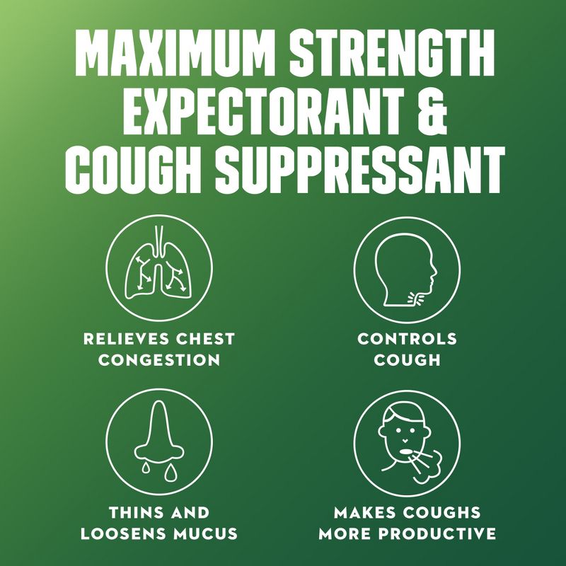  Mucinex DM Max Strength 12 Hour Cough Medicine - Tablets, 3 of 8