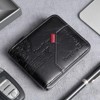 Generic Mens wallet Leather wallet men Wallet Zipper RFID Bifold Wallet for Men ID card - 3 of 4
