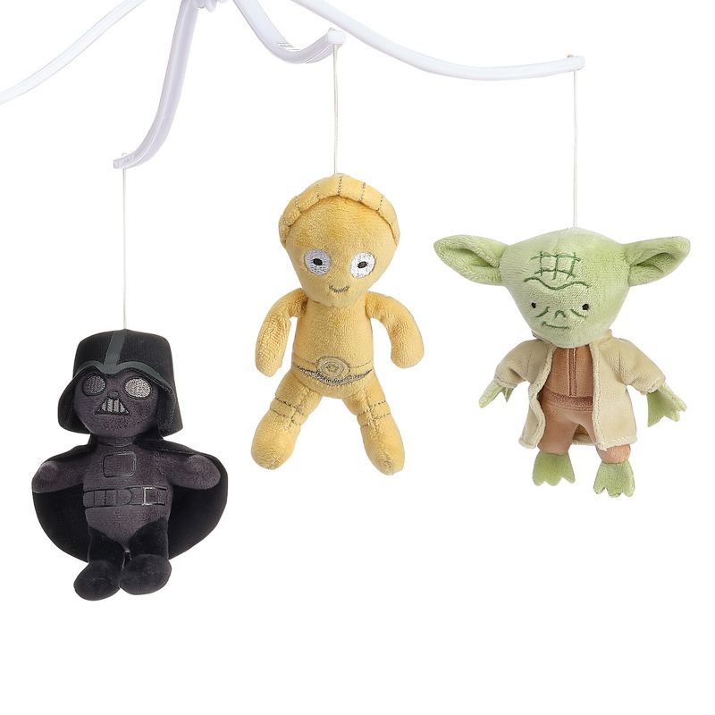 Lambs & Ivy Star Wars Classic Musical Baby Crib Mobile Soother Toy, 3 of 8