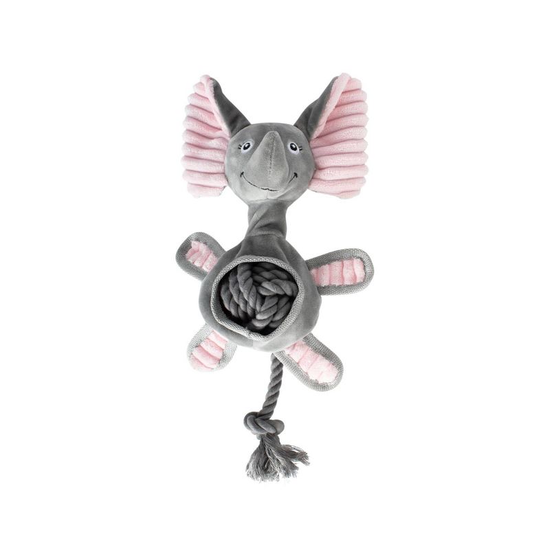 PetShop by Fringe Studio Elephant Dog Toy - Gray, 3 of 10