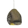 Home & Garden 6.5" Bird Birdhouse Brown Hanging Yard Decor Transpac  -  Bird And Insect Houses - 2 of 3