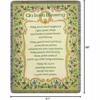 Manual Woodworks and Weavers Irish Tapestry Throw – Peace and Plenty Blessing Blanket, 51 x 68 Inches - 3 of 3