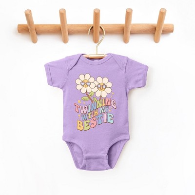The Juniper Shop Twinning With Bestie Baby Bodysuit