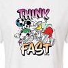 Women's - Disney - Think Fast Cropped Graphic T-Shirt - 2 of 4