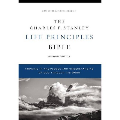 Niv, Charles F. Stanley Life Principles Bible, 2nd Edition, Hardcover, Comfort Print - by  Thomas Nelson