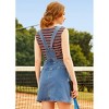 A Posh Picnic Denim Overall Jumper - 2 of 4