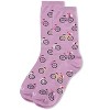 Memoi Time to Ride Bicycles Bamboo Blend Crew Socks - 3 of 3