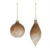 Ombre Crackle Glass Ornament (Set of 6) - 2 of 4