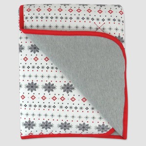 Honest Baby Organic Holiday Blanket - 1 of 3