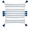 The Lakeside Collection Coastal-Inspired Accent Pillows - Tassel - 2 of 4