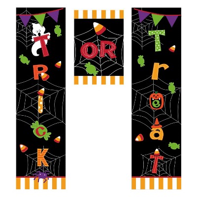 Evergreen Trick-or-Treat Door Banner Kit