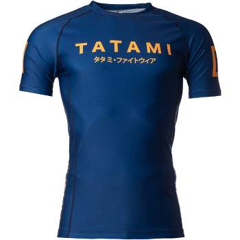 Tatami Fightwear Katakana Short Sleeve Rashguard - Navy