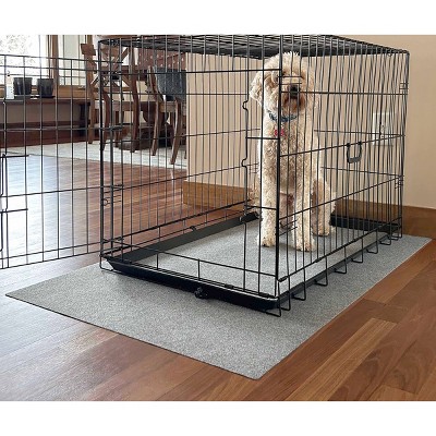 Drymate Light Gray Absorbent Dog Crate Mat