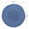REGALWOVEN Rustic Dining Table Decor Indoor Outdoor Washable Wipe Clean Kitchen Placemats 6 Pcs - 3 of 4