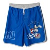 SEGA Sonic the Hedgehog UPF 50+ Raglan Pullover Rash Guard and Swim Trunks Outfit Set - 3 of 4