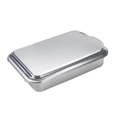 Nordic Ware Classic 9x13 Pan with Embossed Prism Lid - Silver, 2