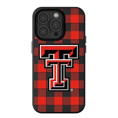 Keyscaper NCAA Plaid MagSafe Compatible Cell Phone Case for iPhone 14