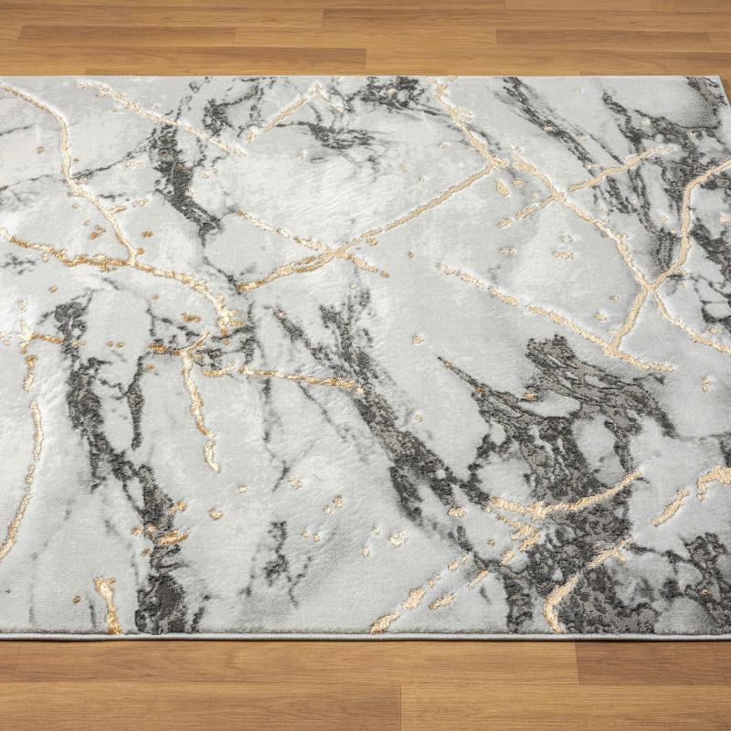 Luxe Weavers Marble Abstract Area Rug, 4 of 15